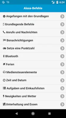 Befehle für Alexa android App screenshot 9