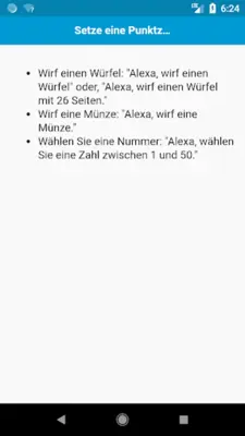 Befehle für Alexa android App screenshot 8